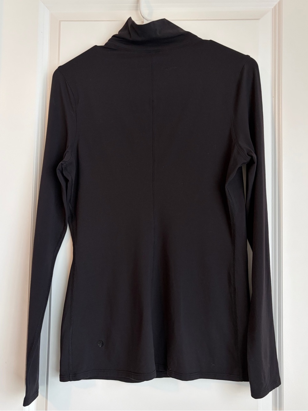 Lululemon Black Long Sleeve Mock Neck Turtleneck Top